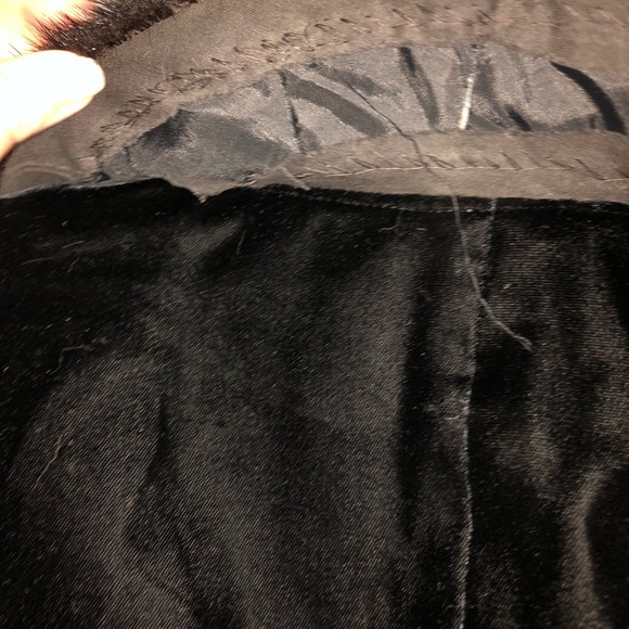 VTG Kay Unger Evening Collection Velvet/Fox Jacket - Picture 13 of 14